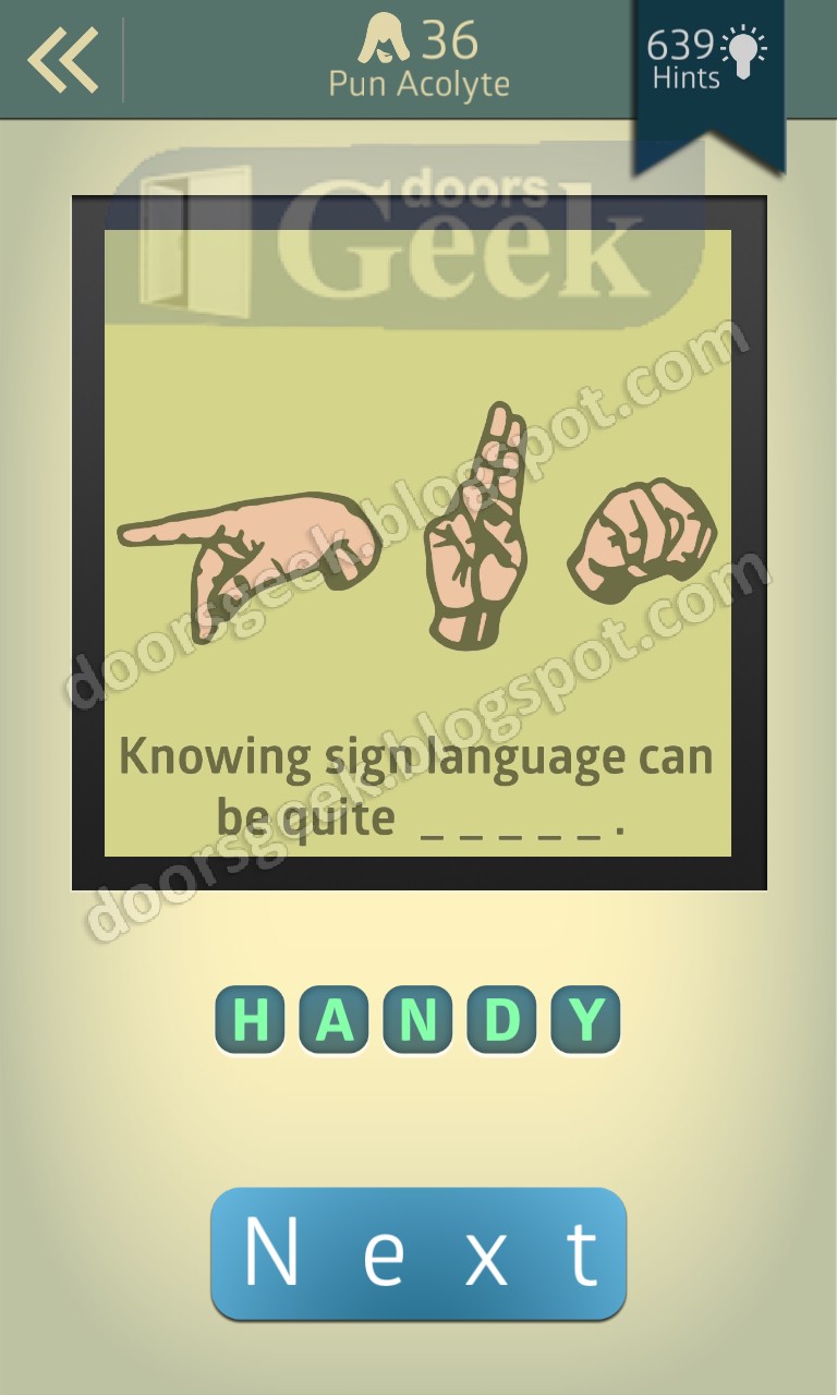 Punfound Level 35 Answer Doors Geek