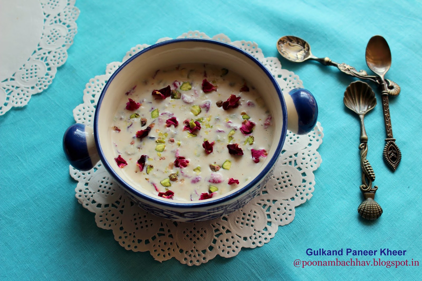 Annapurna Gulkand Paneer Kheer Rose Petal Jam Flavored Cottage