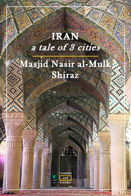 Iran: Masjid Nasir al-Mulk Mosque in Shiraz - Ramble and Wander