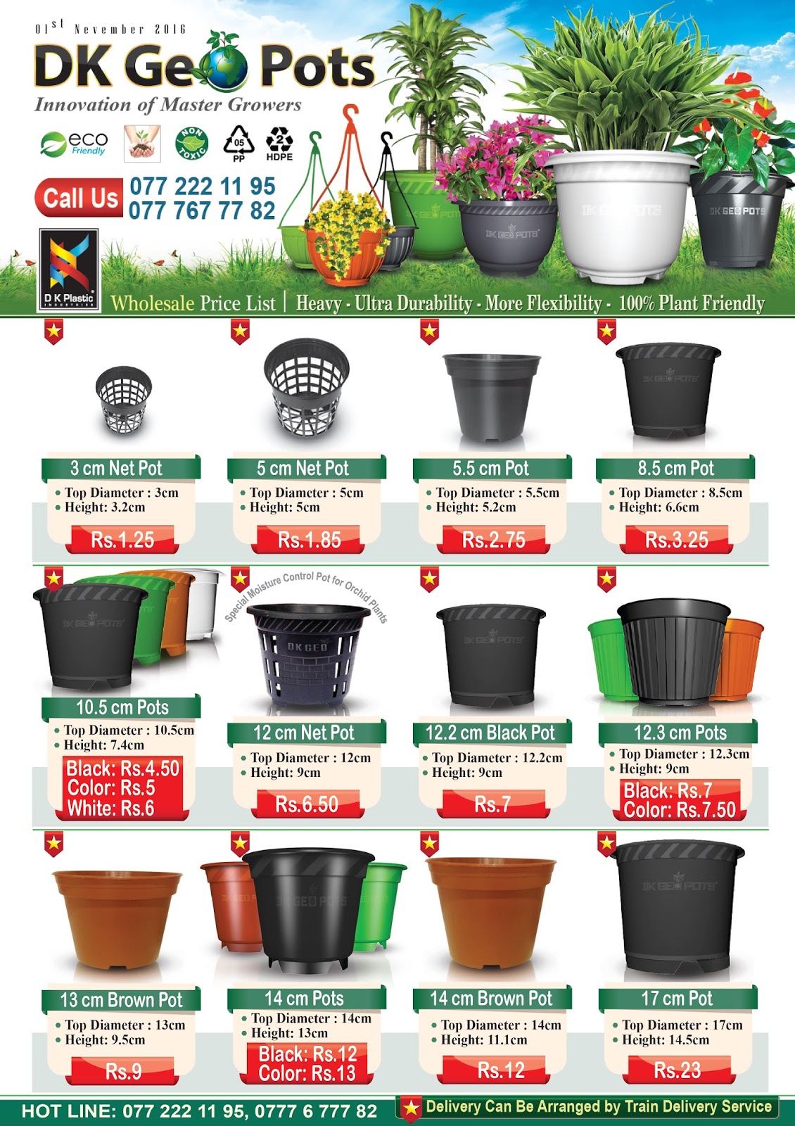 DK Plastic Industries Ltd. DK Geo Pots