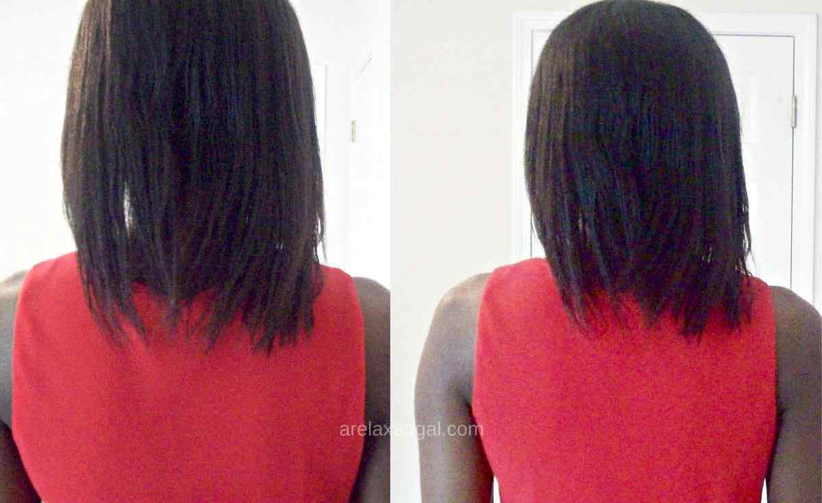 Results of my wash day at 11.5 weeks post relaxer | A Relaxed Gal: Hair + Beauty + Blogging + Finance