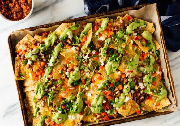 Loaded Veggie Nachos Recipes Loaded Veggie Nachos Recipes