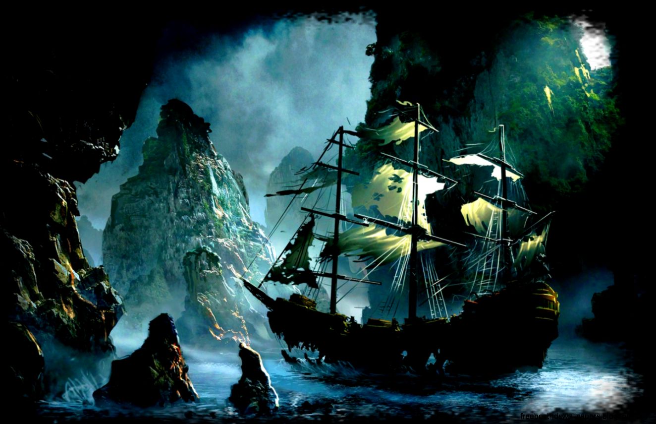 Ghost Pirate Ship