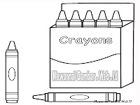 Mewarnai Gambar Crayon