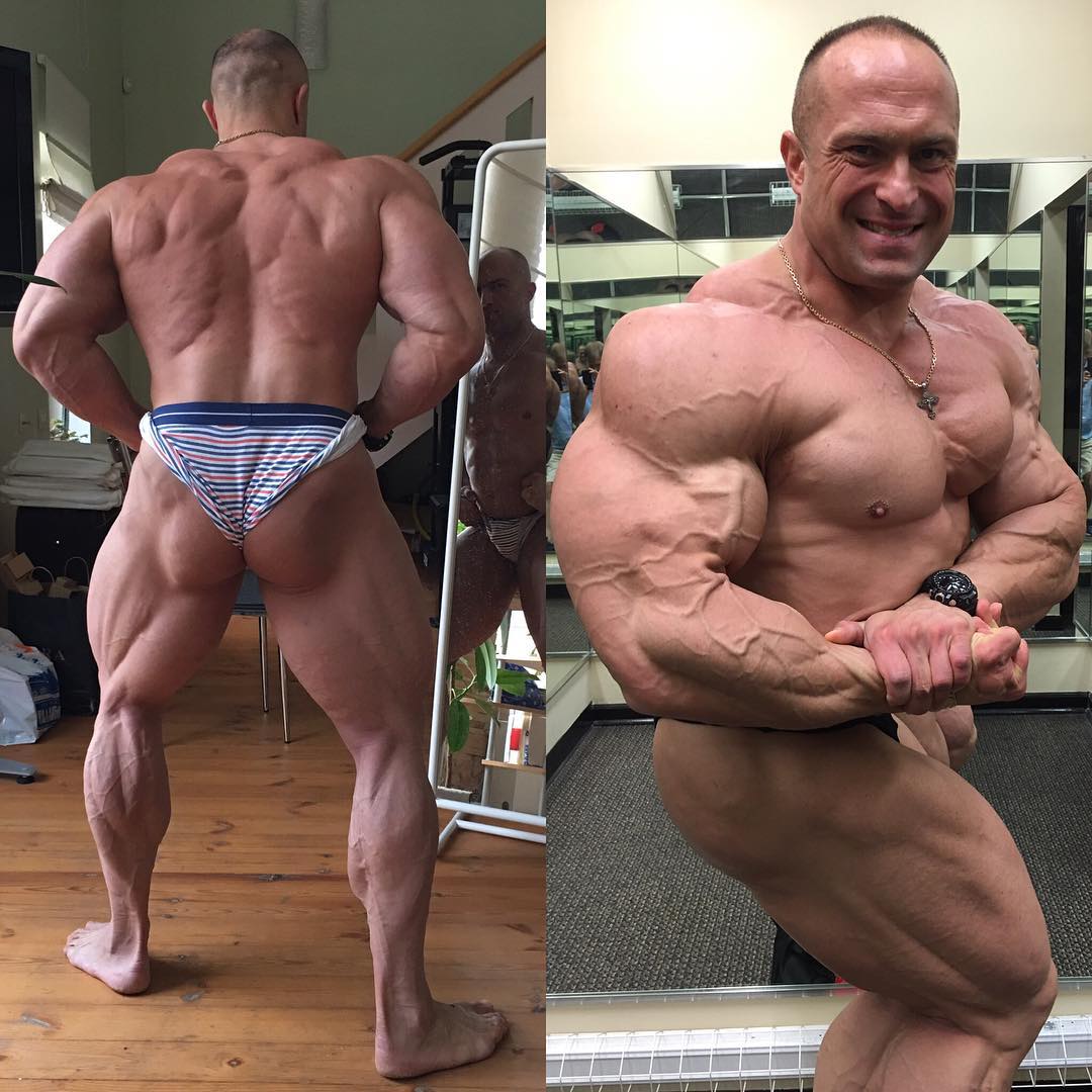Alex Fedorov Russian Tall Bodybuilder 