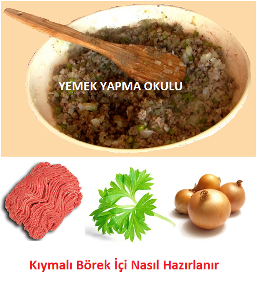 Kıymalı Börek İçi Nasıl Hazırlanır Yemek Yapma Okulu Kıymalı Börek İçi Nasıl Hazırlanır Yemek Yapma Okulu