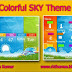 Colorful SKY Theme For Nokia c3-00,x2-01,asha200,201,205,210,302 320*240 Devices