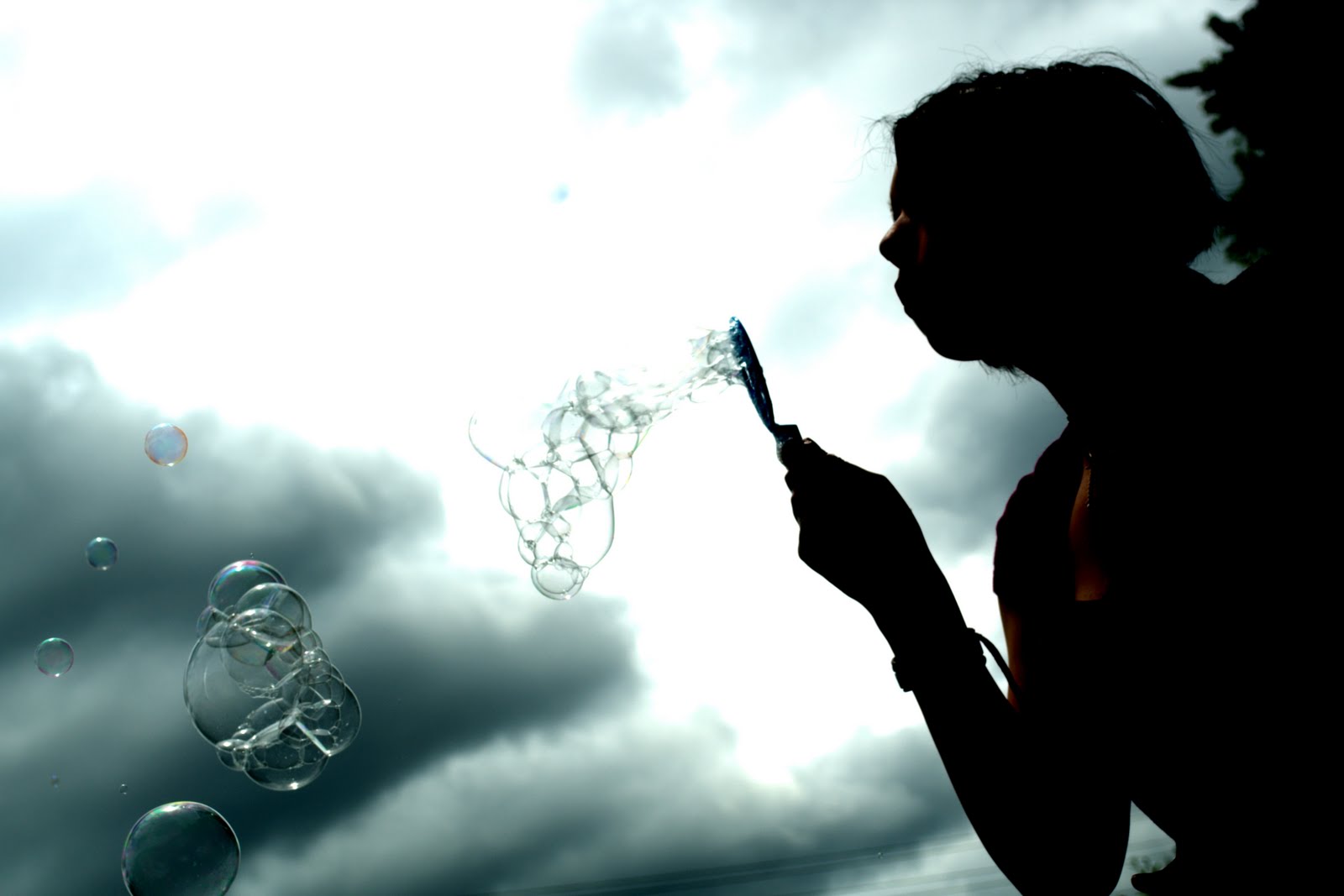 Life in the Slow Lane Homemade Bubbles with Karo Syrup and Dish Soap