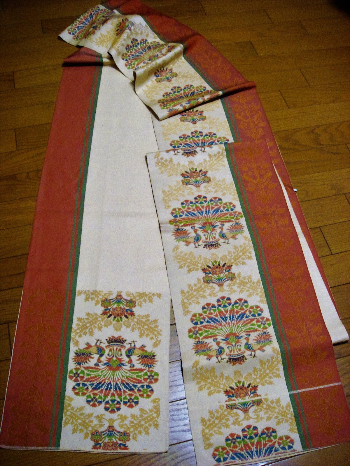 切らずに作る袋帯の 角だし 芯がなく柔らか過ぎる帯の対処としての作り帯 50代60代の普段着物 母の着物からハッピーライフ