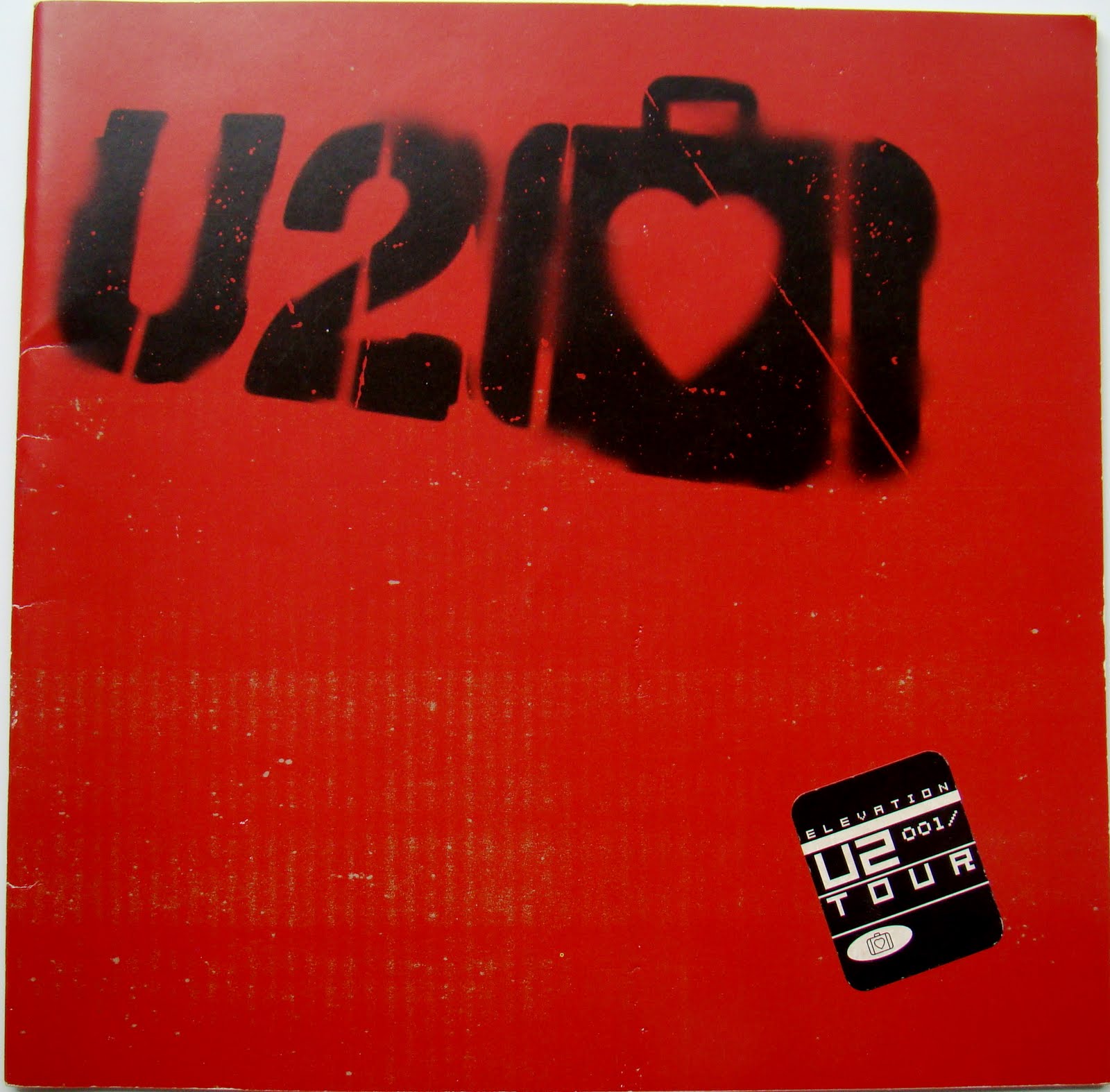 U2 Tour Programmes *Elevation Tour 2001