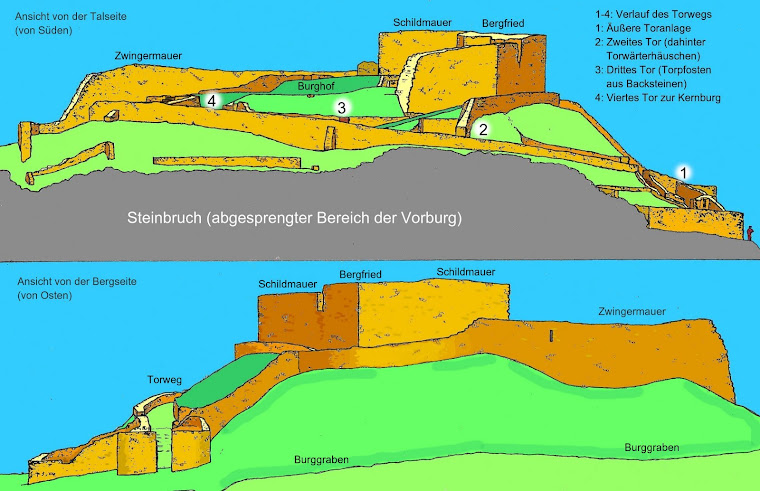 Darstellung des Mauerbestands in den 30er Jahren