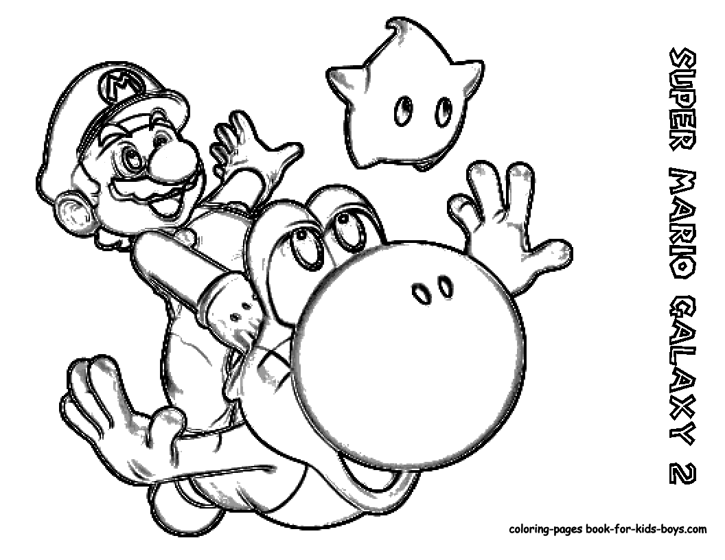 mairo coloring pages - photo #22