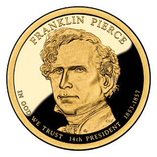 Franklin Pierce 2010 US Presidential One Dollar Coin