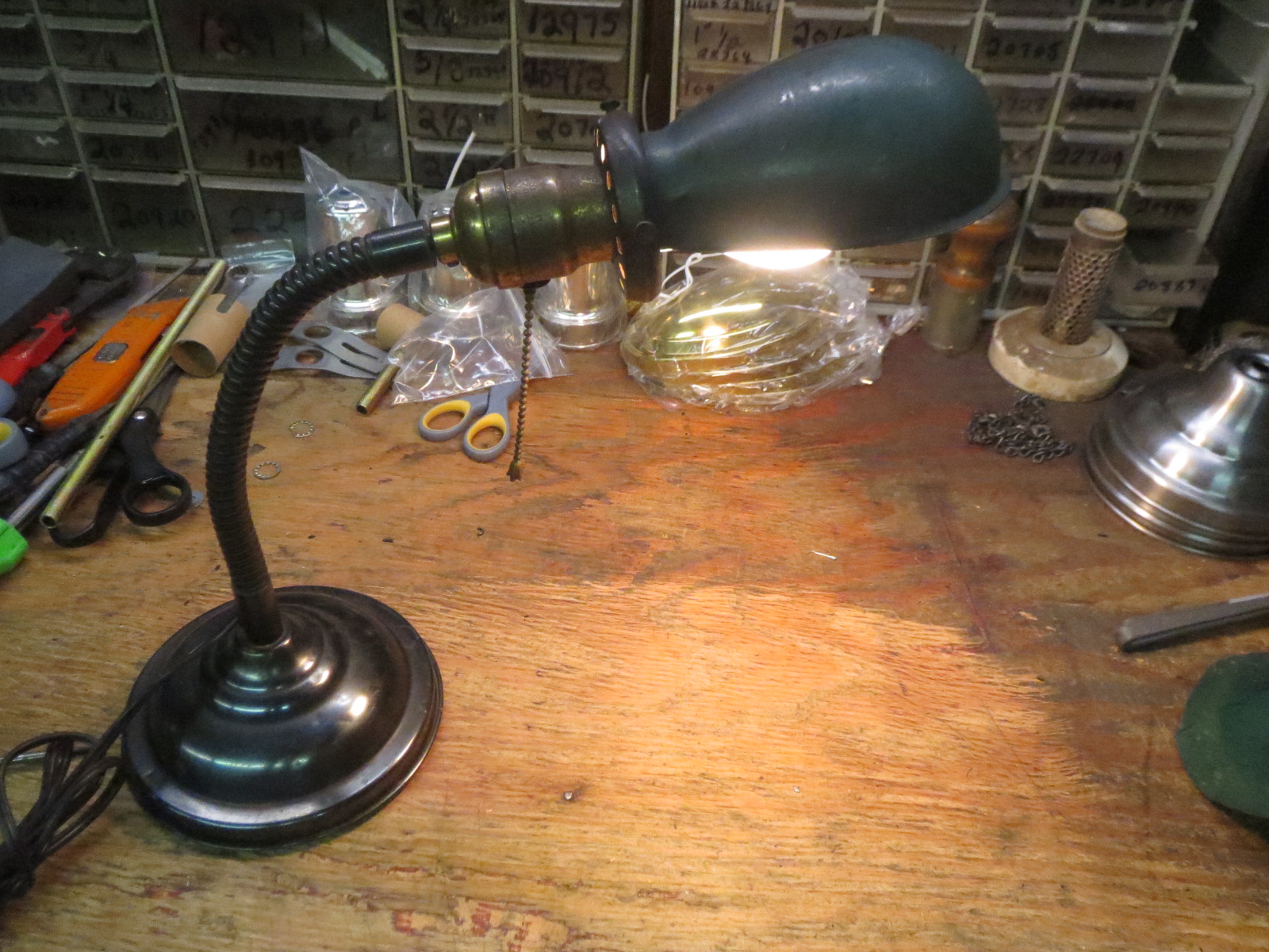 Lamp Parts and Repair Lamp Doctor Repair Slim Gooseneck Table Desk