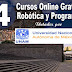 4 Cursos GRATIS de Robótica y Programación dictados por la UNAM
