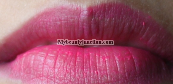 LA Splash Chubby Twist Auto-matted Lipstick in Pink Orchid review, swatch, photos