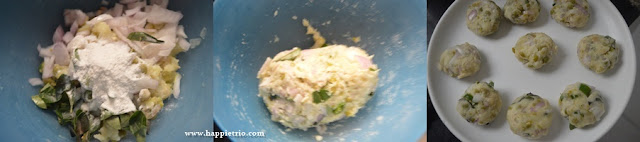 Step 3 - Green Peas Cutlet Recipe | Pachai Patani Cutlet | Matar Cutlet