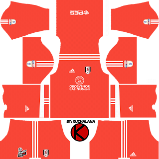 Fulham F.C. Kits 2017/2018 - Dream League Soccer