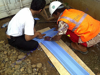 Waterstop PVC Mencegah Bocor Pada Sambungan Beton jual waterstop