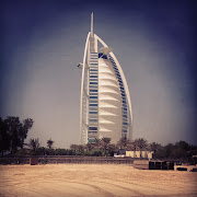 Burj al Arabpierwszy dzien nowego projektu Dubai Beach Polo Club (img )