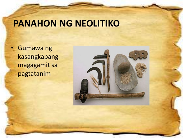 Pangunahing Paraan Ng Pamumuhay Ng Panahong Neolitiko - Mobile Legends
