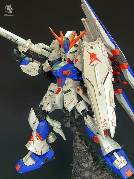 Custom Build SD Nu Gundam Ver EVO Gundam Kits Collection News And 