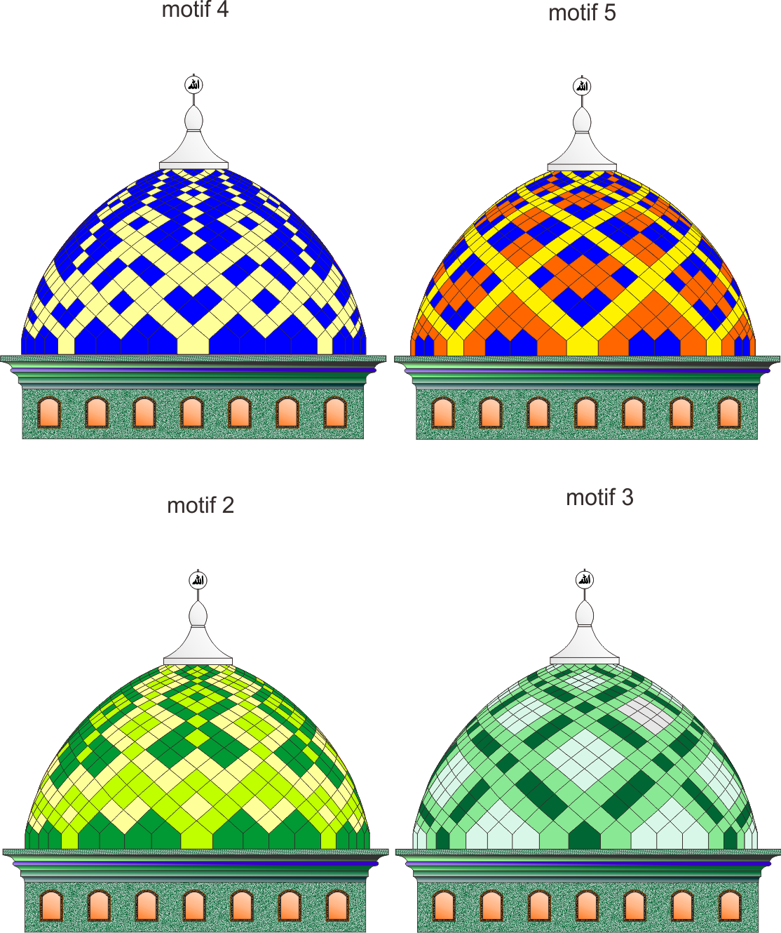 52+ Gambar Kubah Masjid, Koleksi Cemerlang!