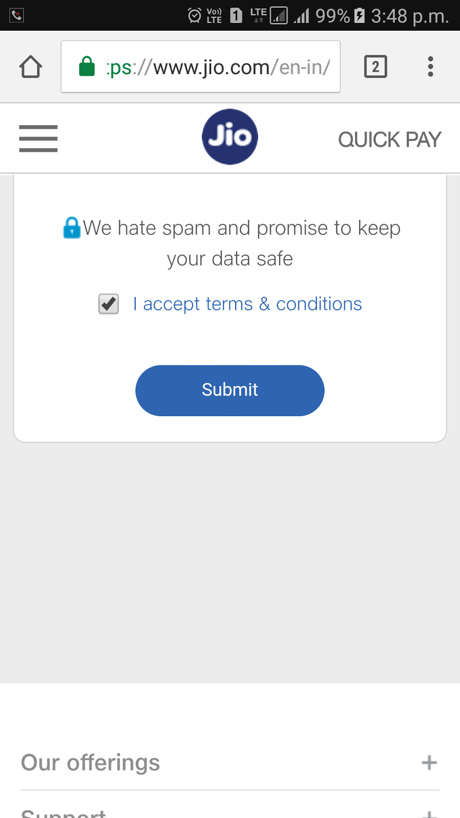 jio mobile phone and jio sim offer