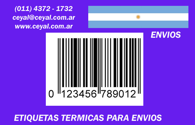Cómo imprimir etiquetas de código de barras  envios Argentina