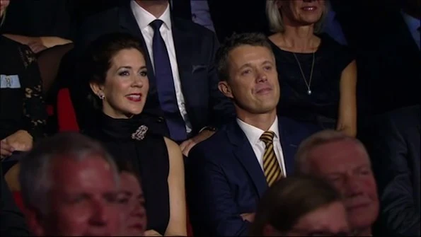 The beautiful Crown Princess Mary and Frederik when awarding the Social Prize