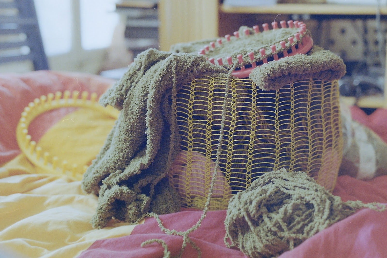 Lucky Billie Very Easy Loom Knit Sweater Dress DIY