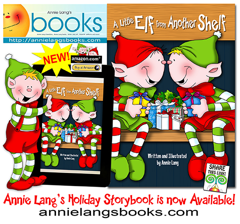 New book release by Annie Lang... A Little Elf From Another Shelf!