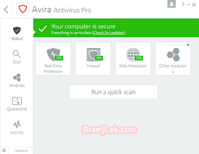 برنامج Avira Antivirus Pro 2019 اخر إصدار