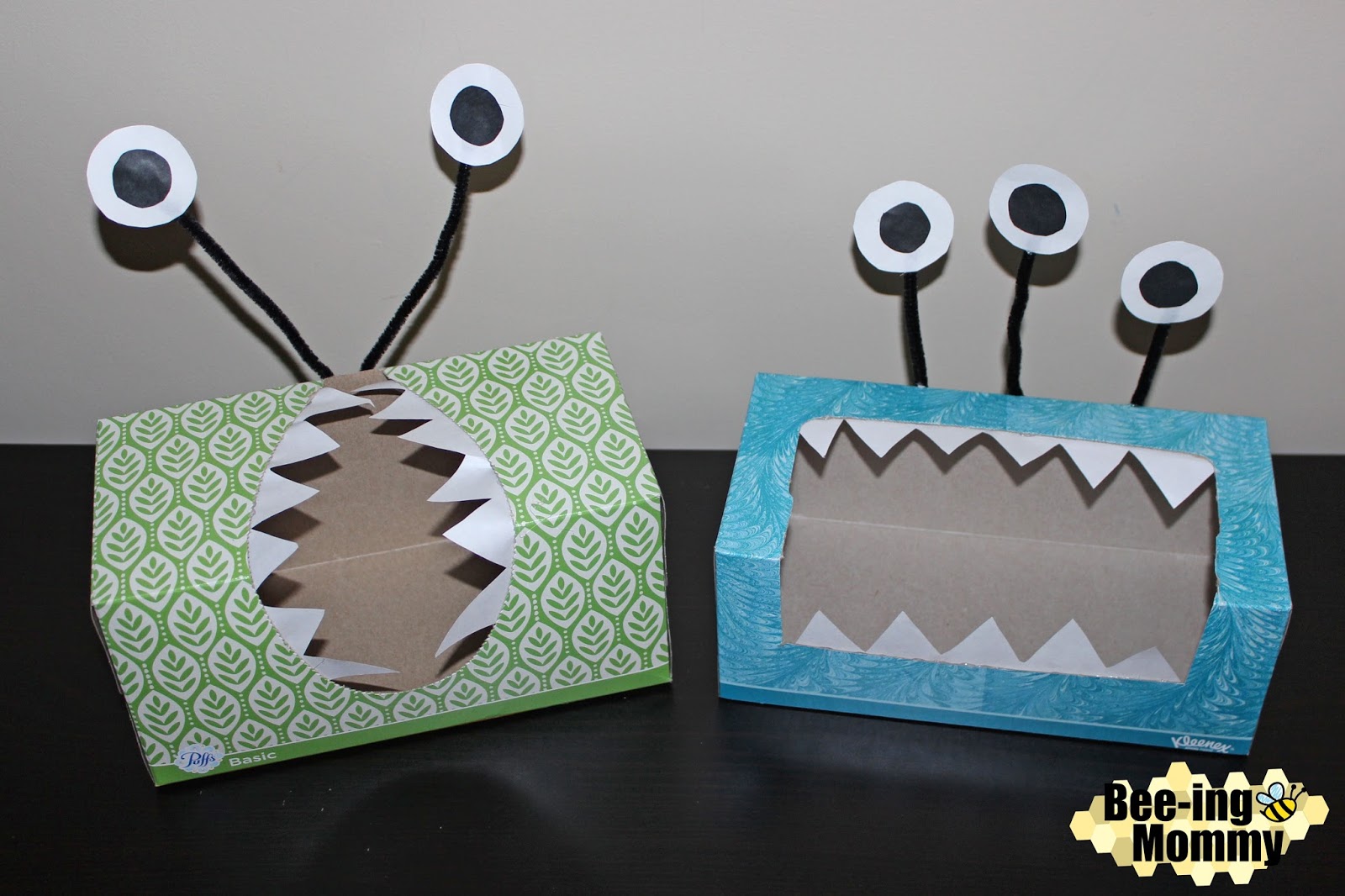 Monster Tissue Box Decorations