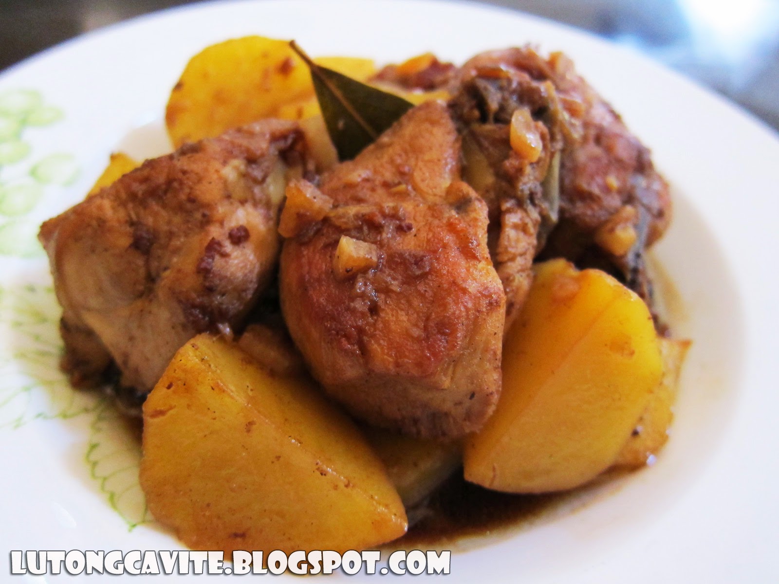 Lutong Cavite Adobo with Potatoes