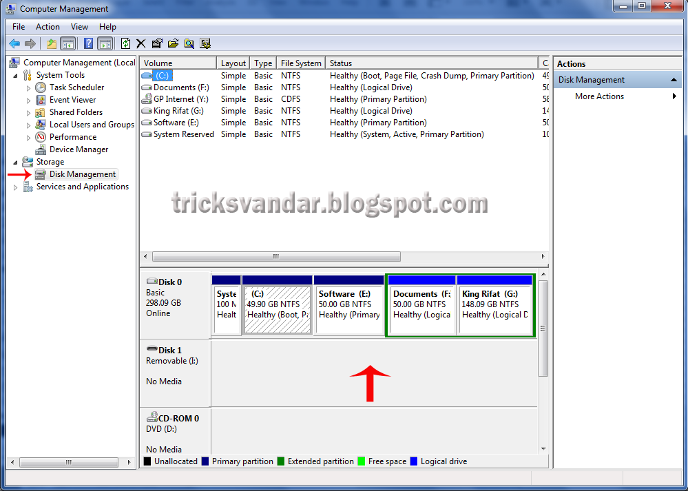 How To Create A New Partition In Windows 7 Tricks Vandar