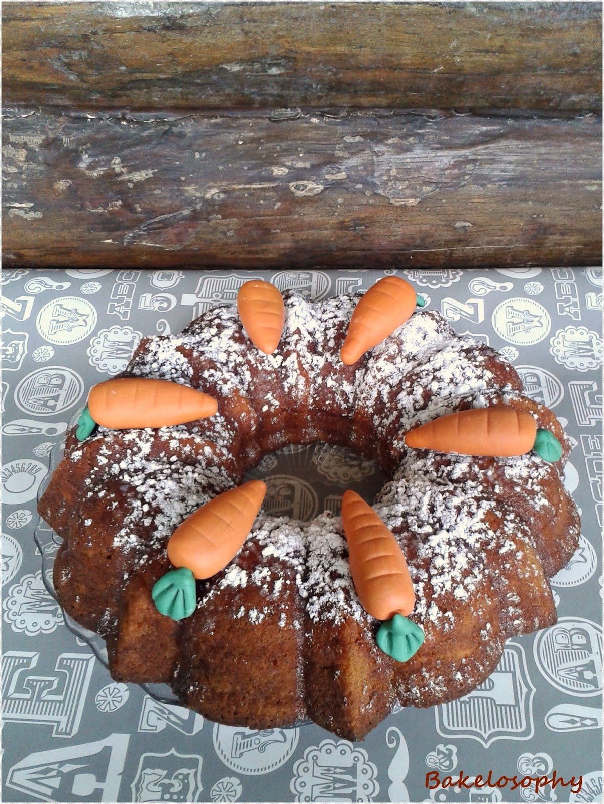 National Bundt Cake Day - Bundt cake de zanahoria y manzana
