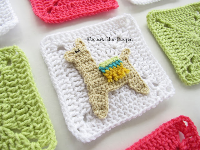 Crochet%2BLlama%2BBlanket