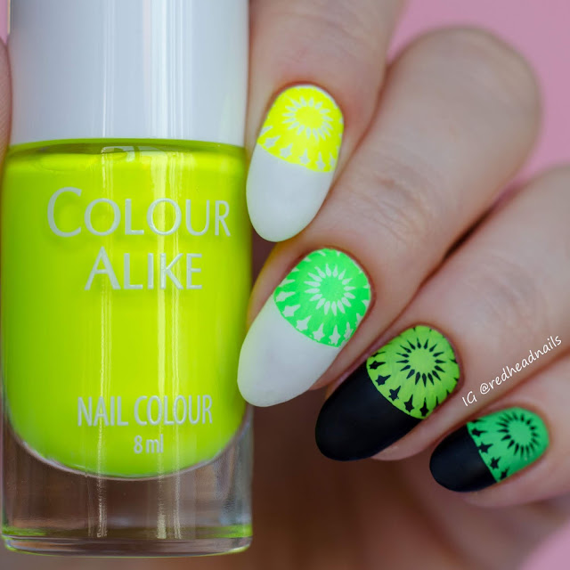 Neon stamping polishes review and swatches