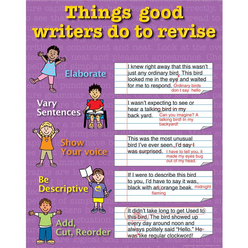 What does the writer notice most