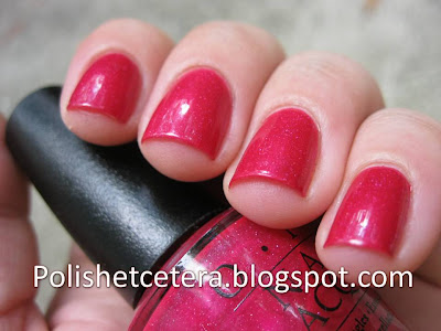 OPI California Raspberry - Polish Etc.