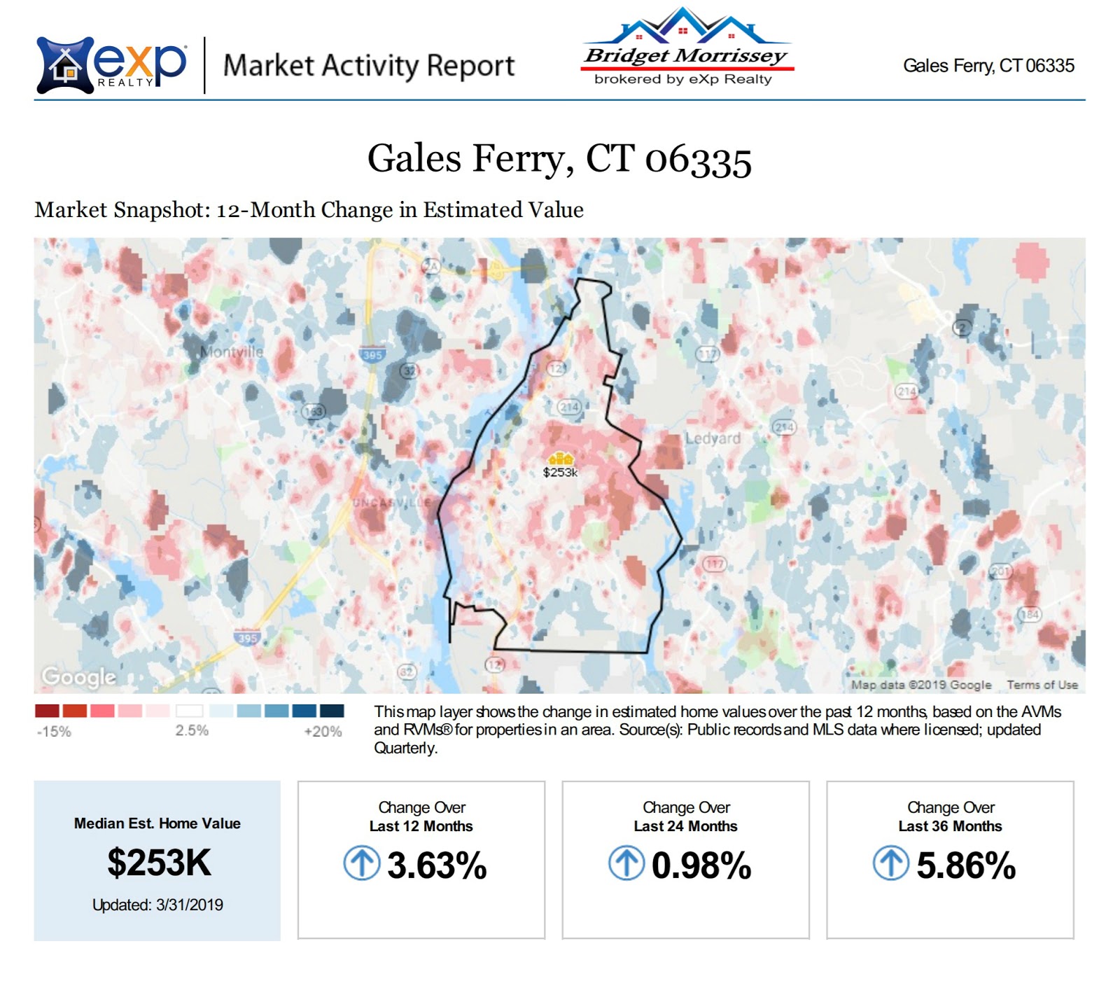 Bridget Morrissey eXp Realty serves Southeast CT and Southern RI