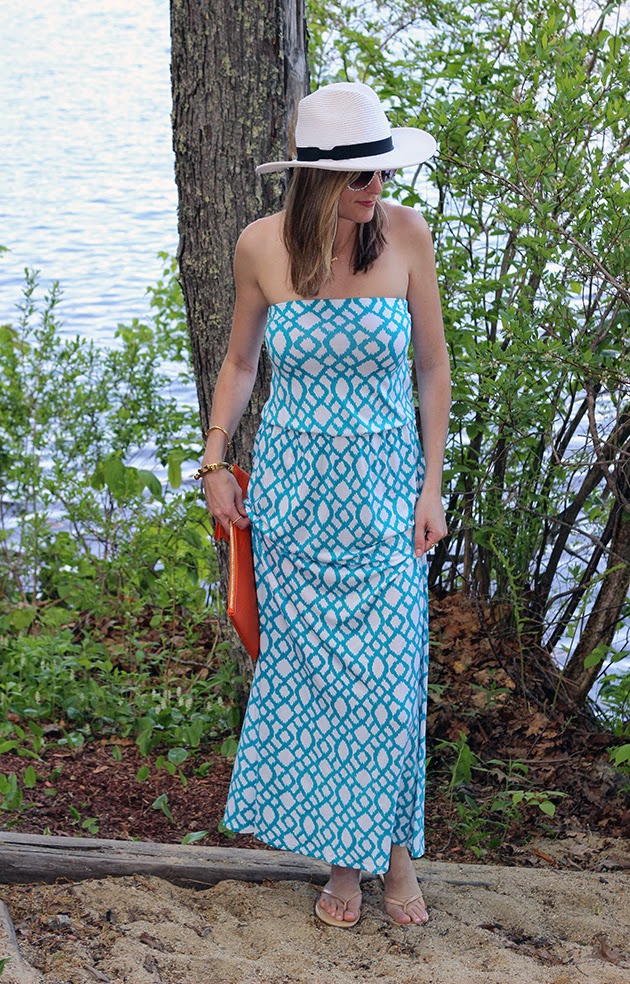 Maxi Dress and Exciting Announcement | Threads for Thomas