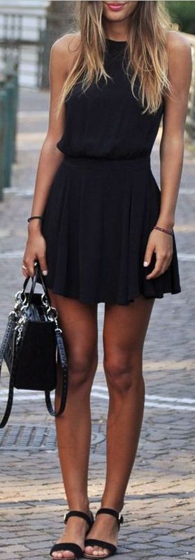 Street Style Little Black Dress Luvtolook Virtual Styling