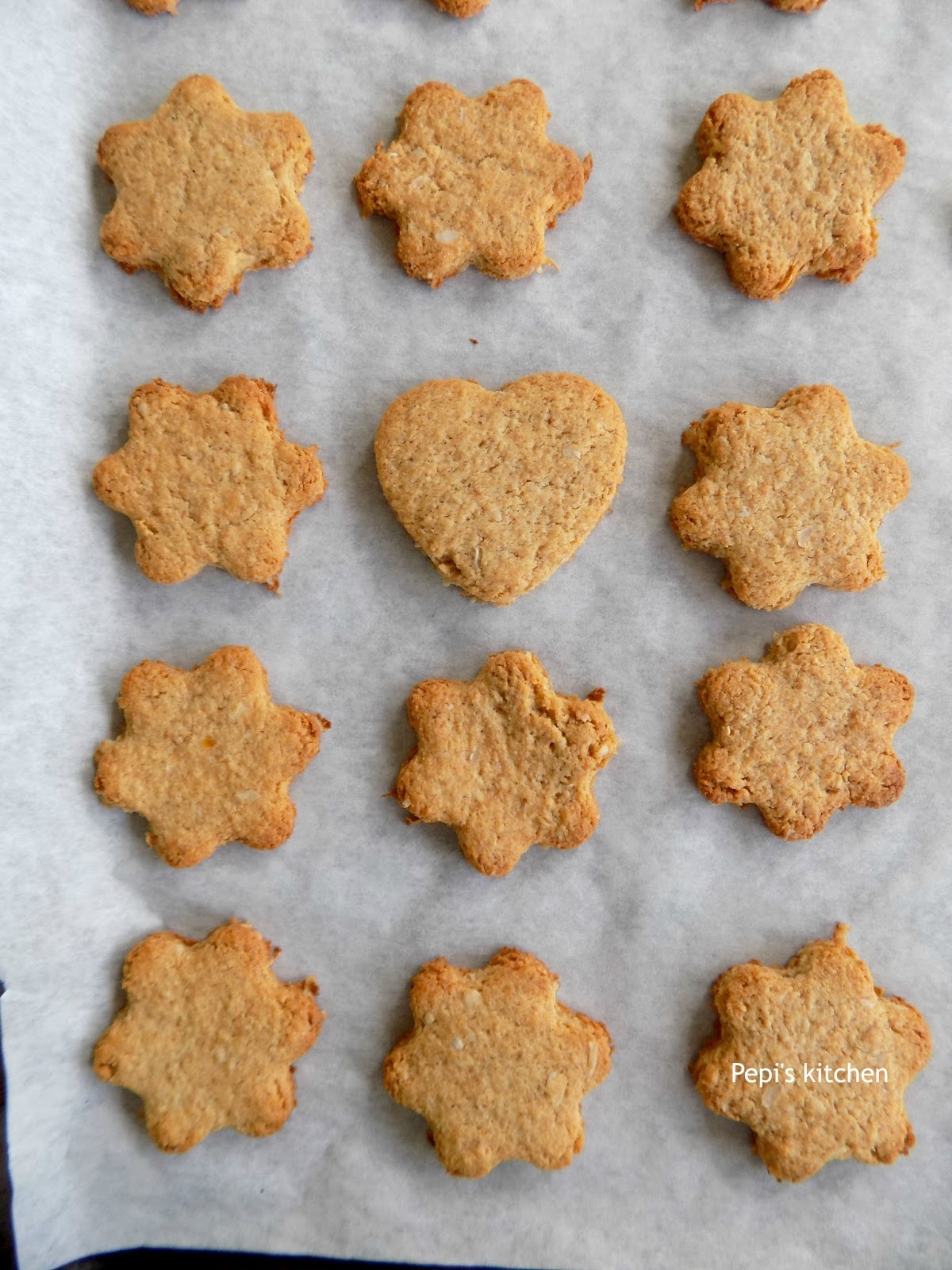 Pepi's kitchen in english Baby Cereal Cookies