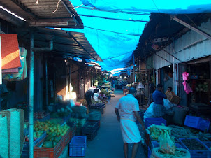 Ernakulam vegetable market.