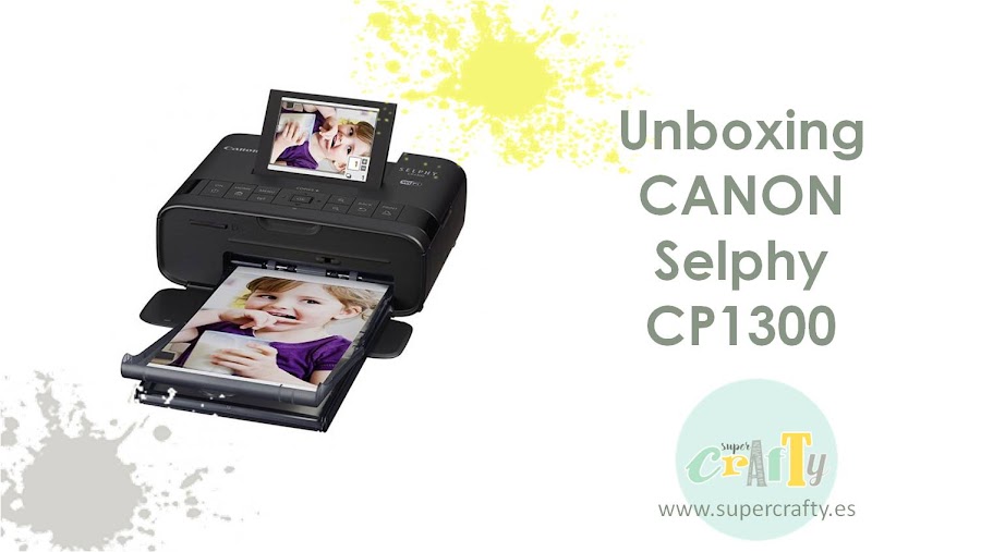 unboxing canon selphy cp1300