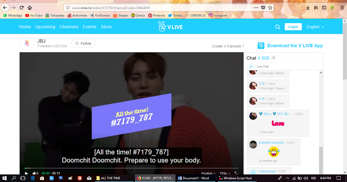 Tutorial Cara Download Video di VLIVE dan Subtitle Indo V LIVE Kenya