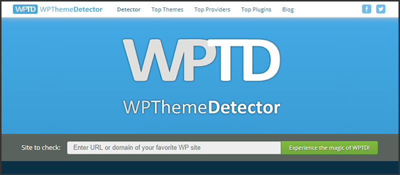 The WordPress Theme Detector