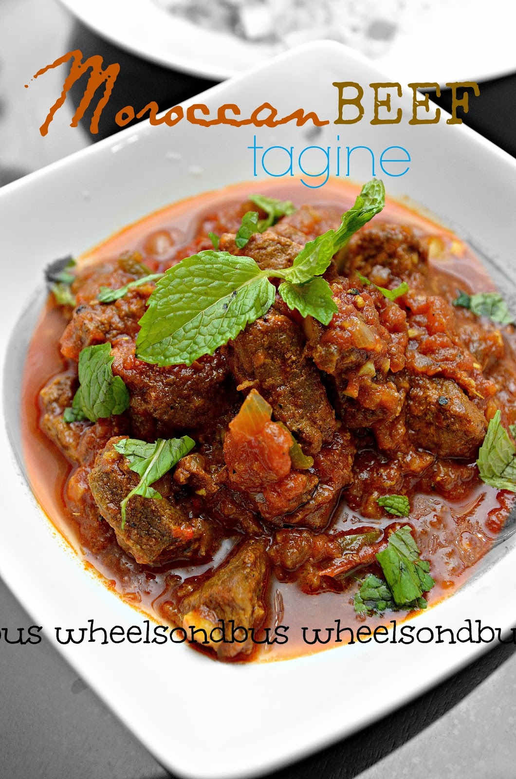 wheelsondbus Moroccan Beef Tagine
